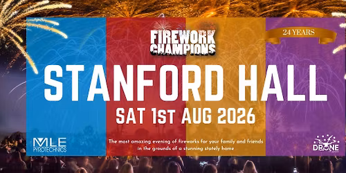 Stanford Hall - Firework Champions 2026