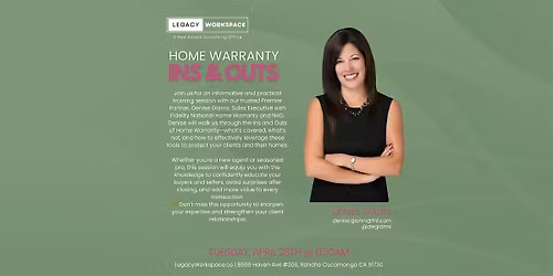 Home Warranty Ins & Outs