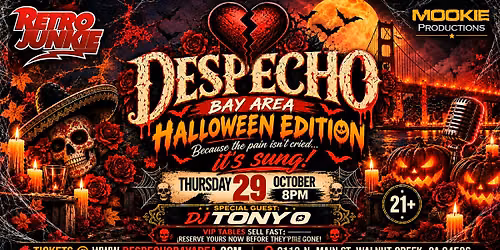 DESPECHO Halloween Edition! A sing-along party of Latin love songs!