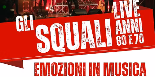 Gli Squali Live: Concerto per la Croce Rossa!