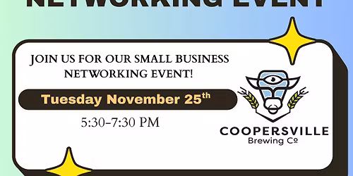 Coopersville Small Business Networking