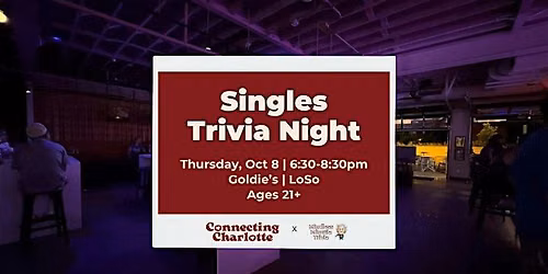 Singles Trivia Night 21+