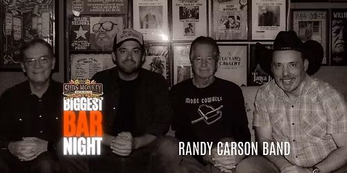 Biggest Bar Night Ft. Randy Caron Band