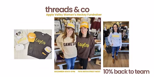 AVWH Fundraising Night at Threads & Co