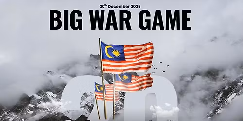 BIG WAR GAME 2025 at Mudtrekkerz Botani