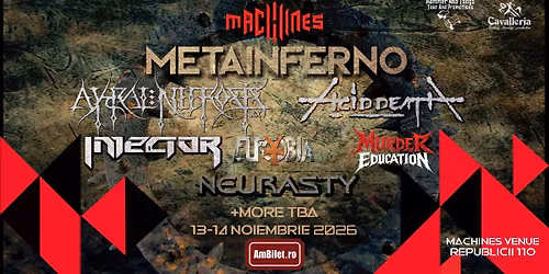 \u26d3\ufe0fMETAINFERNO FEST <13-14> NOV\u26d3\ufe0f | Machines Venue