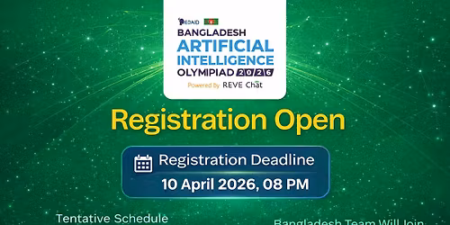 Bangladesh Artificial Intelligence Olympiad (BdAIO) 2026