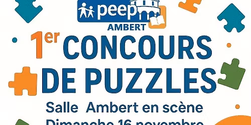1er concours de Puzzles \u00e0 Ambert