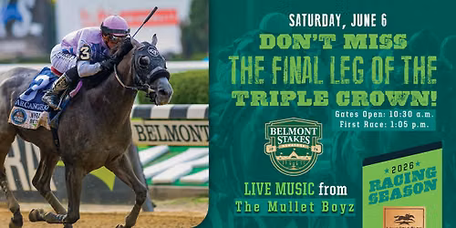 Live Racing + Belmont Stakes