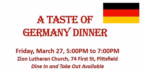 Spring German Dinner
