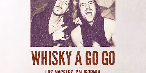Kamenar & Close Enemies live at The Whisky A Go Go (West Hollywood, CA)