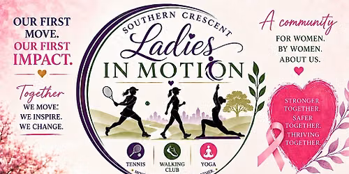 Ladies in Motion, Strides in Motion walking club, monthly walk