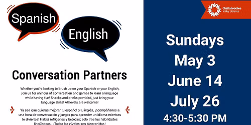 Spanish\/English Conversation Partners