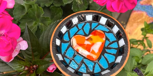 Friday Mosaic Bird Bath Class (Optional 2 day class)  - registration required 