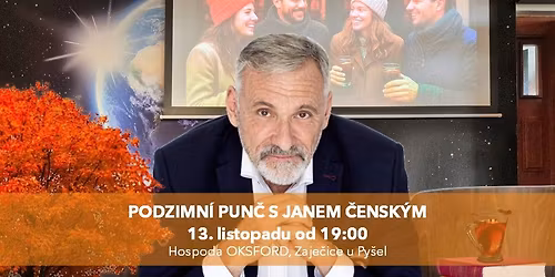 Podzimn\u00ed pun\u010d s Janem \u010censk\u00fdm v Oksfordu