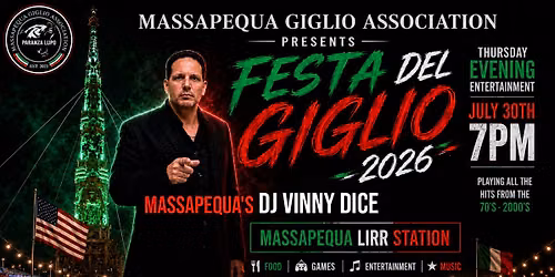 Massapequa Festa Del Giglio 2026 Opening Night