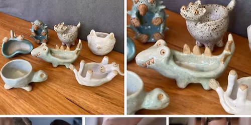 Southport Crazy Critters Pottery Class parents at kid\u2019s prices - a drink included - Afterpay