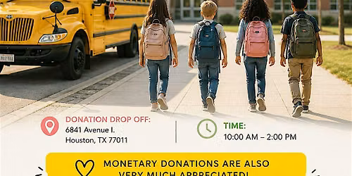 Annual Back-to-School Community Giveaway