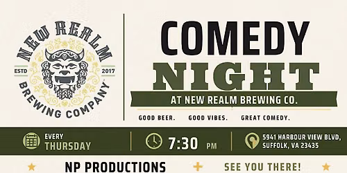 Comedy Night at New Realm Brewing Co.