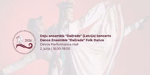 Deju ansamb\u013ca "Dai\u013crade" (Latvija) koncerts | Dance Ensemble "Dai\u013crade" Folk Dance Performance
