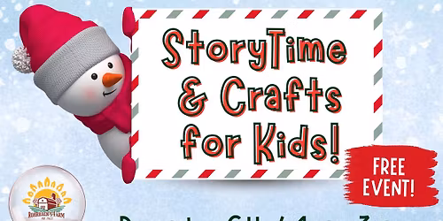 Christmas Story Time & Crafts for Kids!