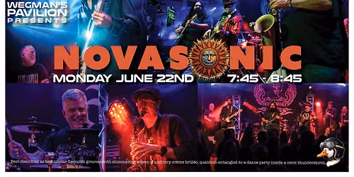 NOVASONIC LIVE @ Rochester International Jazz Festival - Wegman's Pavilion!