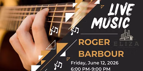 Live Music: Roger Barbour
