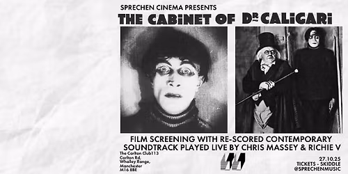 Sprechen Cinema Presents. The Cabinet Of Dr Caligari