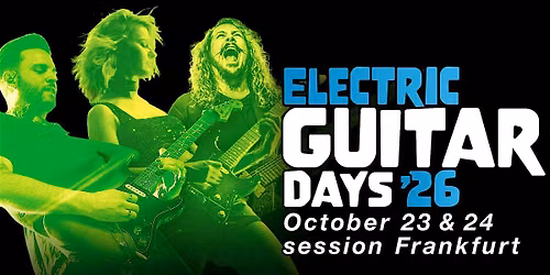 Electric Guitar Days 26 | Clinic & Live mit Yasi Hofer
