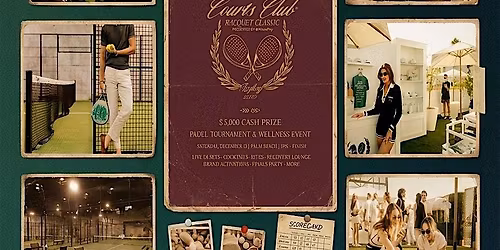 Padel & Wellness at The Racquet Classic