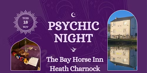 121 Psychic Readings at The Bay Horse Inn Chorley