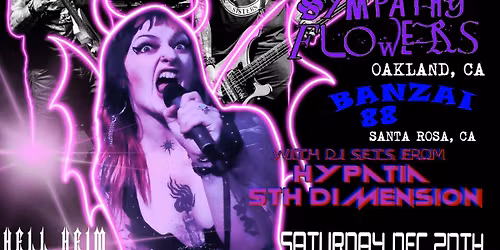 Nyx Division \/ False Figure \/ Sympathy Flowers \/ Banzai 88 at Arlene Francis Center