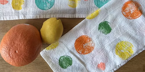 Fruit Printed Tea Towels
