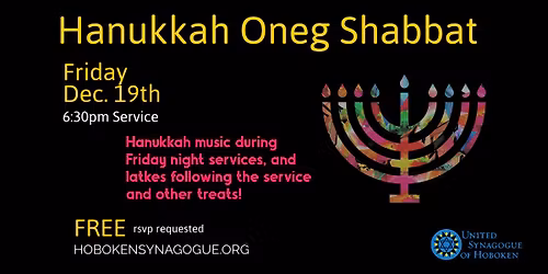 Hanukkah Oneg Shabbat