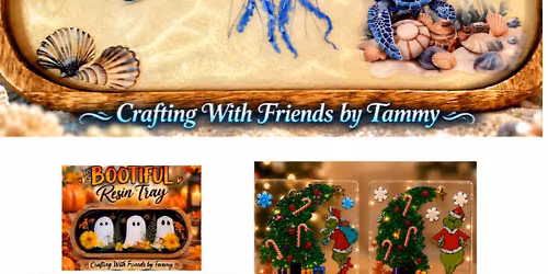 Fall Resin Craft Class at 11 am Simply Made Here