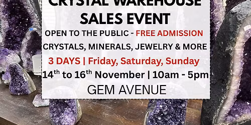 Crystal Warehouse SALES Event Charlotte NC