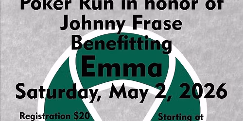 6th Annual Fuck Cancer Benefit Ride in honor of Johnny Frase, benefiting Emma.