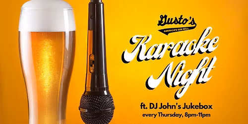 Karaoke Night at Gusto's