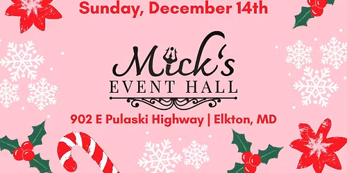 Mick's Holiday Craft Fair -- ALL VENDOR SPOTS FILLED