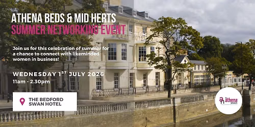 Athena Bedfordshire & Mid Hertfordshire Summer Networking Event