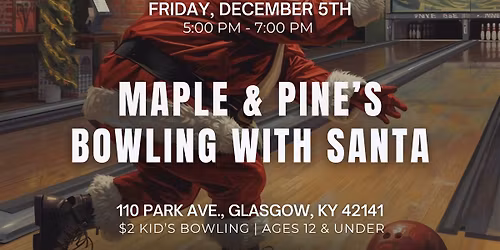 Bowling with Santa