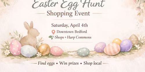 Hop Around Downtown Bedford \ud83d\udc30\ud83e\udeb4