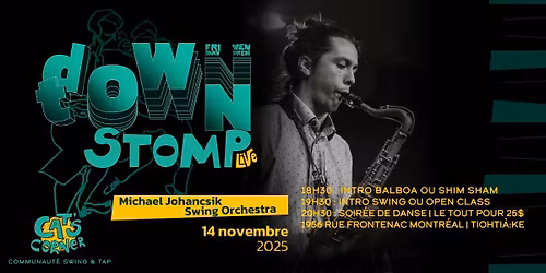 Downtown Stomp - musique live avec Michael Johancsik