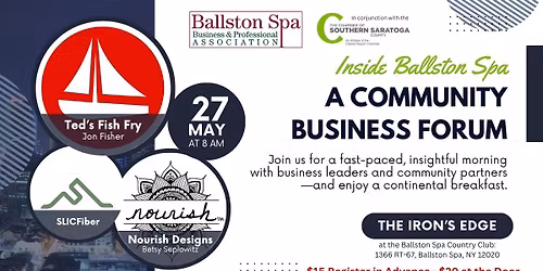 Inside Ballston Spa - Community Forum