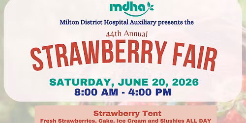 44th Annual Strawberry Fair