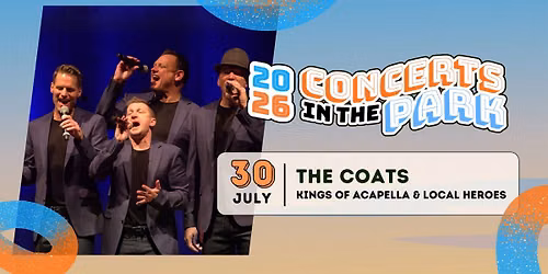 July 30th - Concert in the Park - The Coats