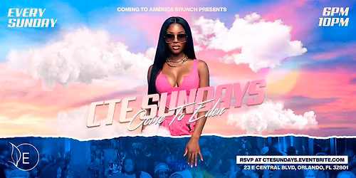 CTE SUNDAYS AT EDEN