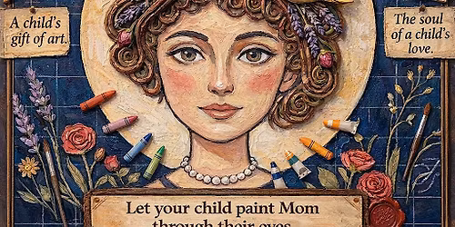 Childs Mother\u2019s Day Portrait Painting Workshop