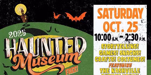 Haunted Museum Storytelling Festival 2025