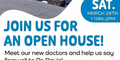 ADOBE OPEN HOUSE- Hello new doctors, and happy retirement to Dr. Davis :)